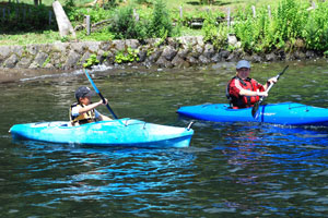 Half-Day (AM/PM) Touring Kayak Course at Lake Nojiri