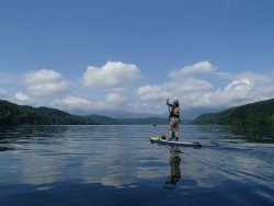 SUP・ショートツアー【野尻湖】